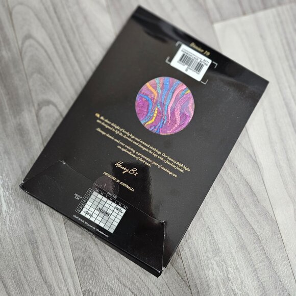 Honey Birdette Solange Rainbow Stockings Hosiery Size S - Picture 2 of 4